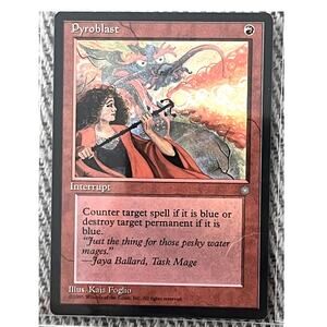 Pyroblast – 1995 Ice Age – Magic: The Gathering